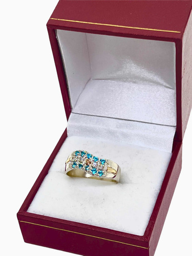 Imagen 4 de 9 de Anillo Bandera Argentina De Plata .