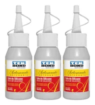 Comprar Kit 3 Cola Silicone Liquido Pu002F Artesanato Isopor Eva Tekbond