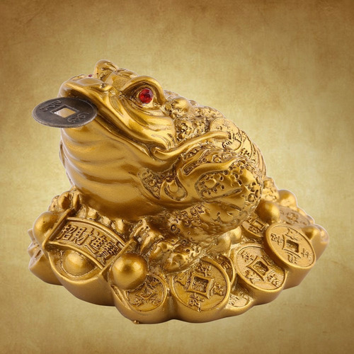 Mz Sapo De La Suerte De Feng Shui Wealth Decoración For El