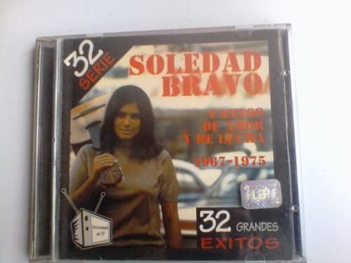 2 Cd Soledad Bravo - Cantos De Amor Y De Lucha 67-75