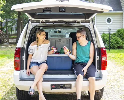 K-box Nevera Eléctrica Y Calentador Con Ruedas Para Coche...