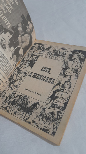 Revista Gibi Tex Coleção N° 11 : Lupe, A Mexicana Globo 1987 (Usado)