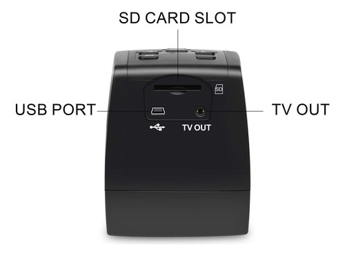 Digitnow Slide Scanner, 22mp All-in-1 Slide Escáner De Negat