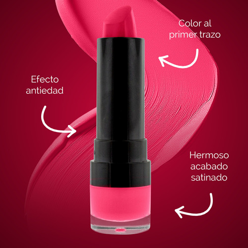 Labial Satinado Ivy Con Colageno Y Vitamina E Kinky Pinky