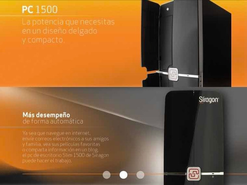 Imagen 3 de 7 de Computadora De Escritorio,siragon Slim 1500+altavoces