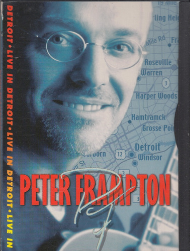 Peter Frampton Live In Detroit Dvd Original Usado Qqh.