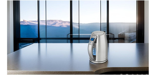 Hervidor De Agua Programable Inalámbrico De Acero Inoxidable
