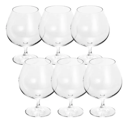 comprar Jogo 6 Taças Conhaque Cristal Colibri 690ml 15,5cm Bohemia