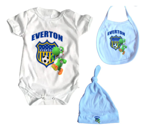 Ajuar Ropa Bebe X3 Prendas  Everton La Plata