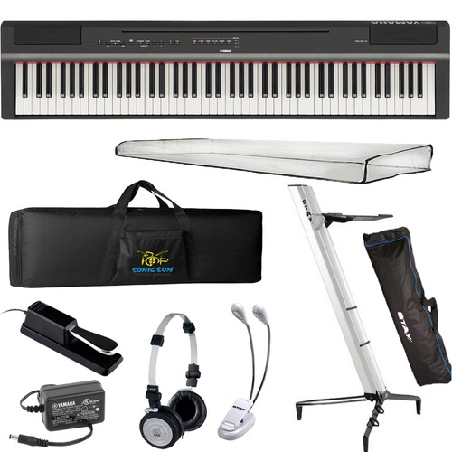 Imagem 1 de 4 de Piano Digital Yamaha P125 + Kit
