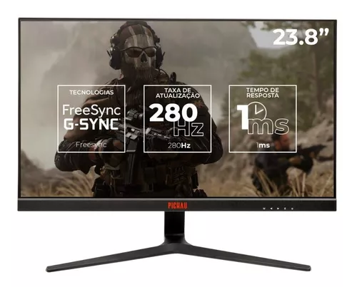 Monitor Gamer Pichau Centauri Spro28 Ips 4k Uhd 1ms 144hz Fs Cor Preto  110V/220V