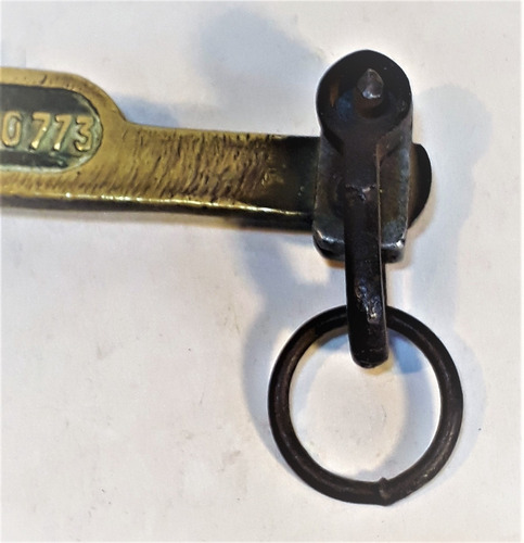 Antiguo Brazo O Fiel De Balanza Báscula En Bronce (Usado)