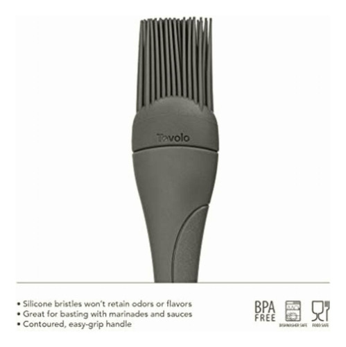 Tovolo Cepillo De Cocina De Silicona Resistente Al Calor