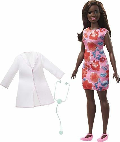 Muñeca Barbie Doctor, 12 Pulgadas/30-40 Cm, Pelo Castaño, Fo