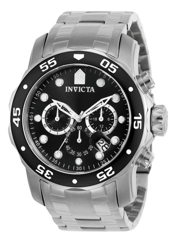 Reloj Cronógrafo Invicta 0069 Pro Diver Ss Para Hombre Con E