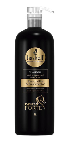 Shampoo Haskell Cavalo Forte Crescimento Fortalecimento 1 L