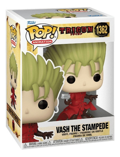 Funko Pop Trigun: Vash #1362 Daffyrugs Cajacondetalles