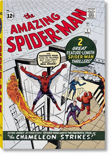 Marvel Comics Library - Spider-man - Vol. 1. 1962-1964, de Mandel, David. Editora Paisagem Distribuidora de Livros Ltda., capa dura em inglês, 2021