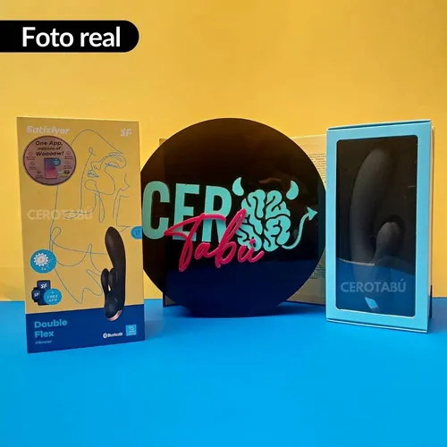 Satisfyer New Double Flex Vibrador Luxury App Mundial