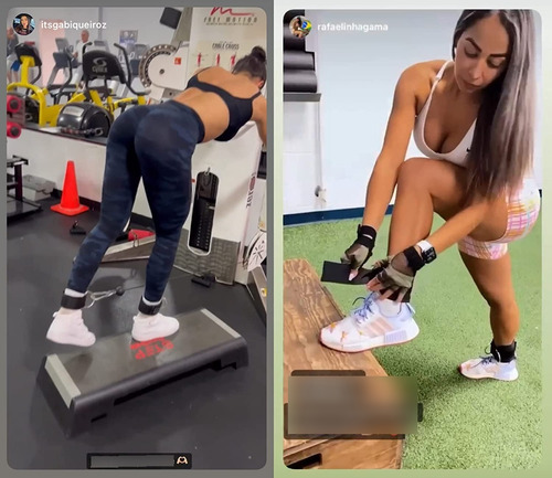 Par De Tobilleras Rosas Para Entrenamiento De Piernas, Gym Rosa