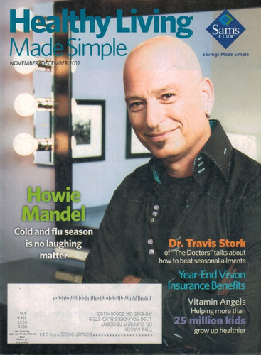 Revista Healthy Living: Howie Mandel / Dr. Travis Stork