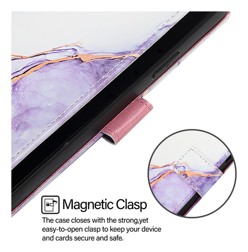 Funda Para Oneplus Oneplus Serie 9, Cierre Magnético, Mármol, Pie De Apoyo, Orificio Para Cordón, A Prueba De Golpes