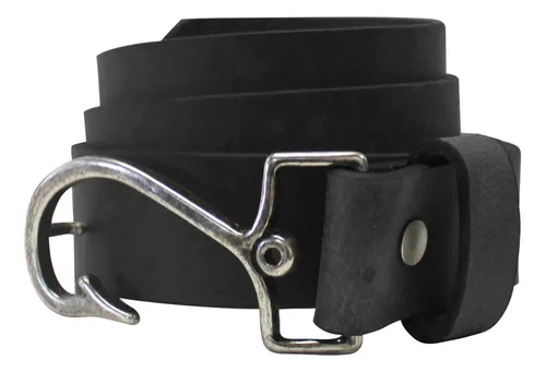 Bison Cast Away Leather Belt - Fabricado En Ee. Uu. Por - Cu