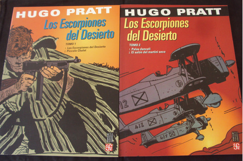 Pack Los Escorpiones Del Desierto (2 Tomos) Hugo Pratt