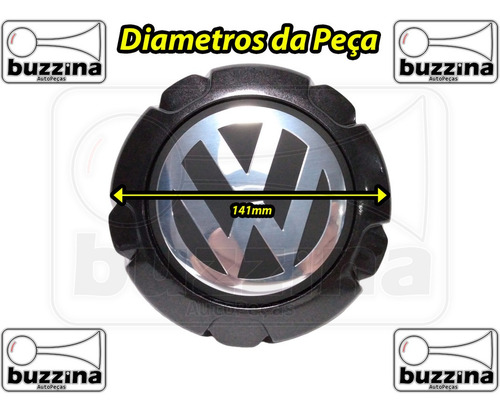 Imagem 5 de 8 de Kit 4 Calota Tampa Roda Saveiro G5 Tropper Vw + Capa Válvula