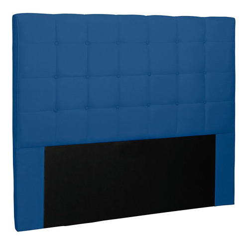 Cabeceira Verona Para Cama Box Casal 140 Cm Suede Azul