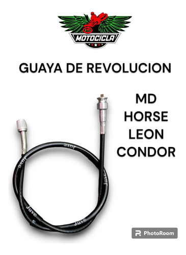 Guaya De Revolucion Moto Md, Horse, Leon, Condor