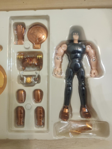 Saint Seiya 5 Bronce + Sagitario En Caja Negra Bandai Hk (Usado)