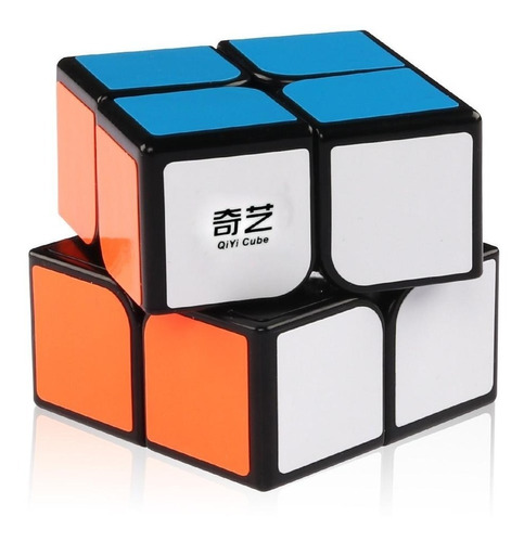 Cubo Rubik Qiyi Qidi Fondo Negro 2x2