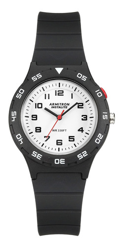 Reloj Unisex Armitron 25-6443blk Cuarzo Pulso Negro En