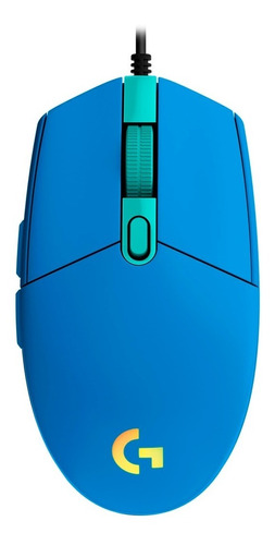 Mouse De Juego Logitech G203 Blue G Series Gamer Rgb