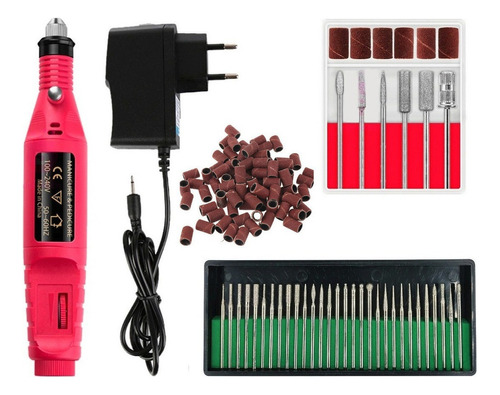 Esfoliantes e arquivos eletrônicos para manicure e pedicure  B7Makuep Import.
Elétrico 110V/220V 