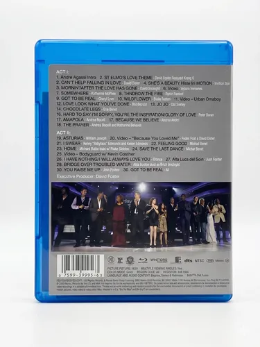Blu-ray Hit Man David Foster & Friends - Original E Lacrado