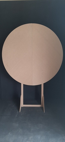 Painel Redondo 2,10 Alt X 1,50 Decoração Festa Mdf Provençal