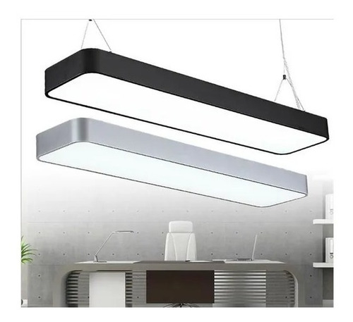 Lampara Led Colgante Lineal 72w Luz Blanca Ledon