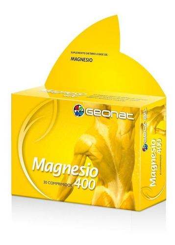 Geonat Magnesio 400 X 30 Comprimidos - P/ Calambres