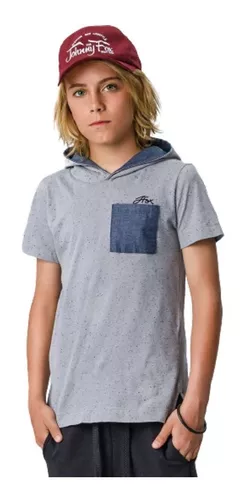 Camiseta ML Infantil Juvenil Johnny Fox Game Roblox Masculino