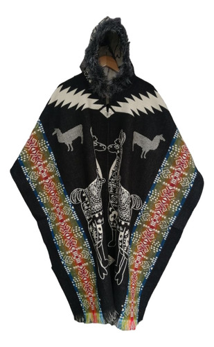 Poncho Chiporro De Alpaca