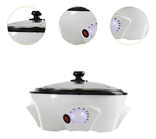 Household Coffee Roaster Machine Temperature Adjustment Non