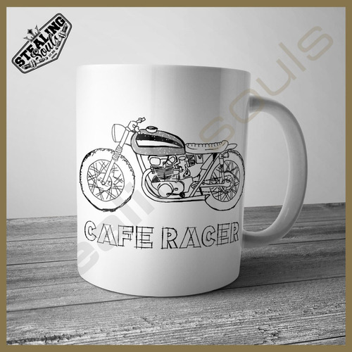 Taza - Cafe Racer / Bobber / Brat / Chopper / Scooter #185