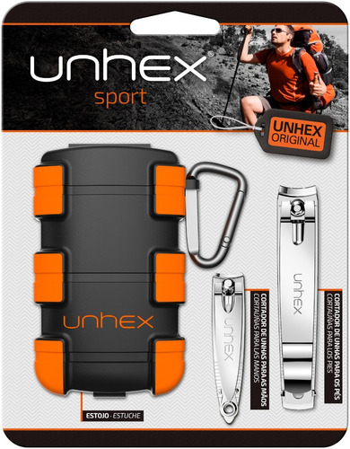 Merheje Unhex Adventure- Estuche + Cortauñas Pequeño+ Grande