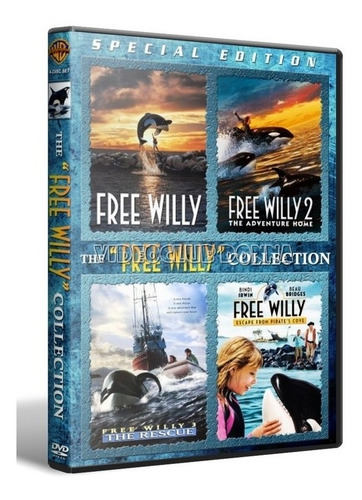 Liberen A Willy Free Willy Pack Saga Completa 4 Dvd Colecció