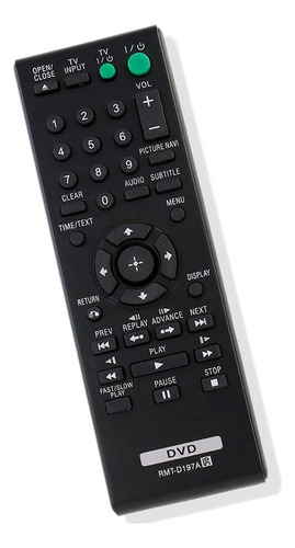 Nuevo Rmt-d197a Rmtd197a Reemplace El Ajuste Remoto Para Dvd