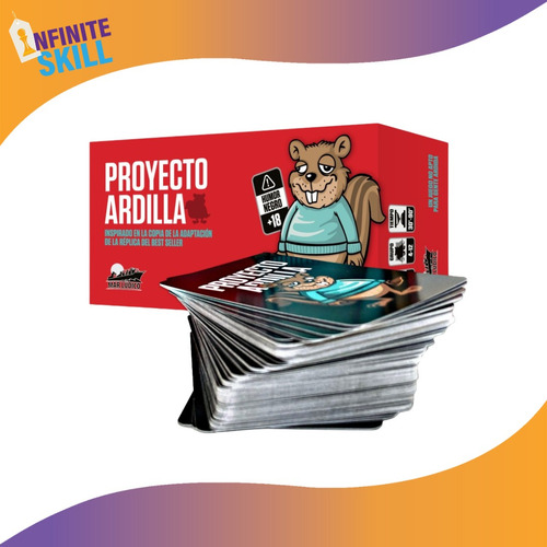 Proyecto Ardilla Juego De Mesa 18 +