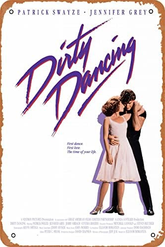 Qian&xii Póster De Película Dirty Dancing, Cartel De Metal R