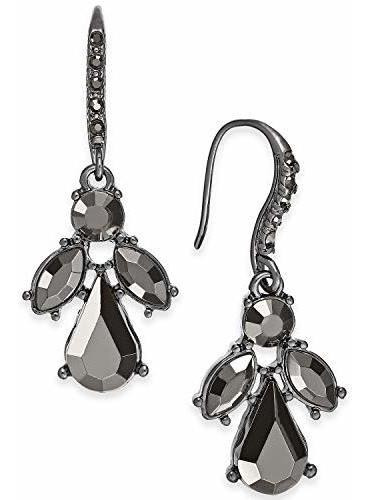 International Concepts I.n.c. Aretes Colgantes De Cristal Y 